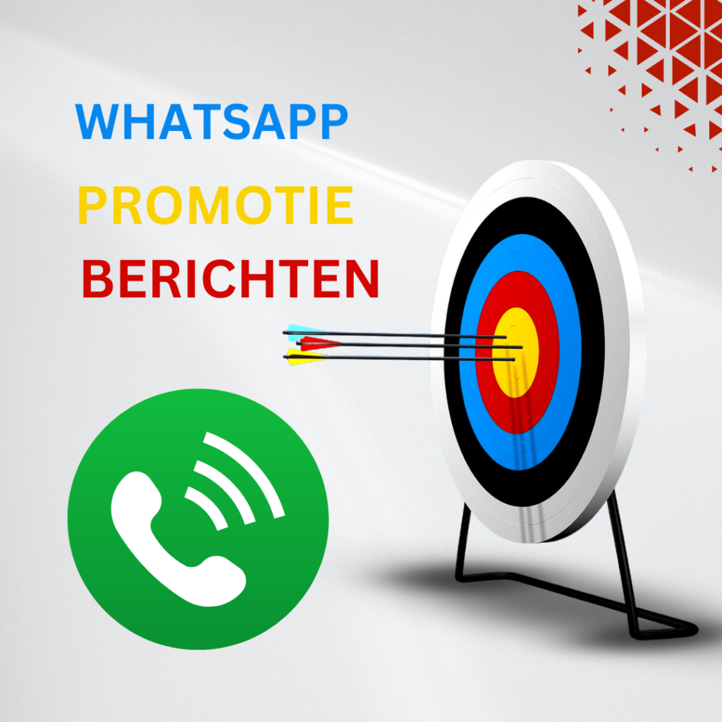 WhatsApp promotie berichten