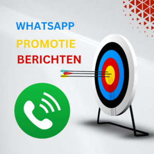 Optimaliseer uw klantcommunicatie met WhatsApp promotie berichten.